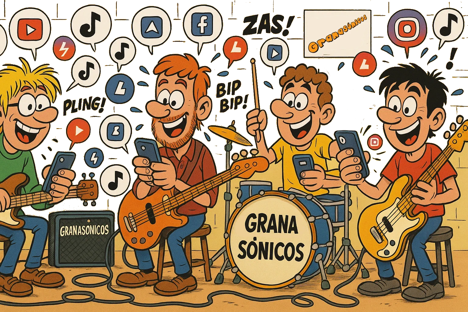 Ya estamos en las redes sociales